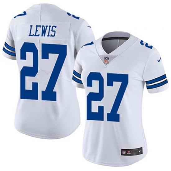 Nike Cowboys #27 Jourdan Lewis White Womens Vapor Untouchable Elite Player NFL Jersey